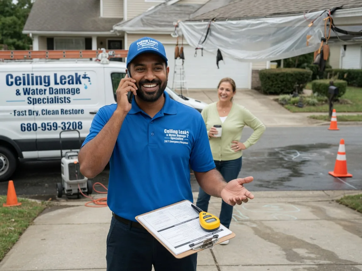 Ceiling Leak Cleanup Pewee Valley, KY FAQs